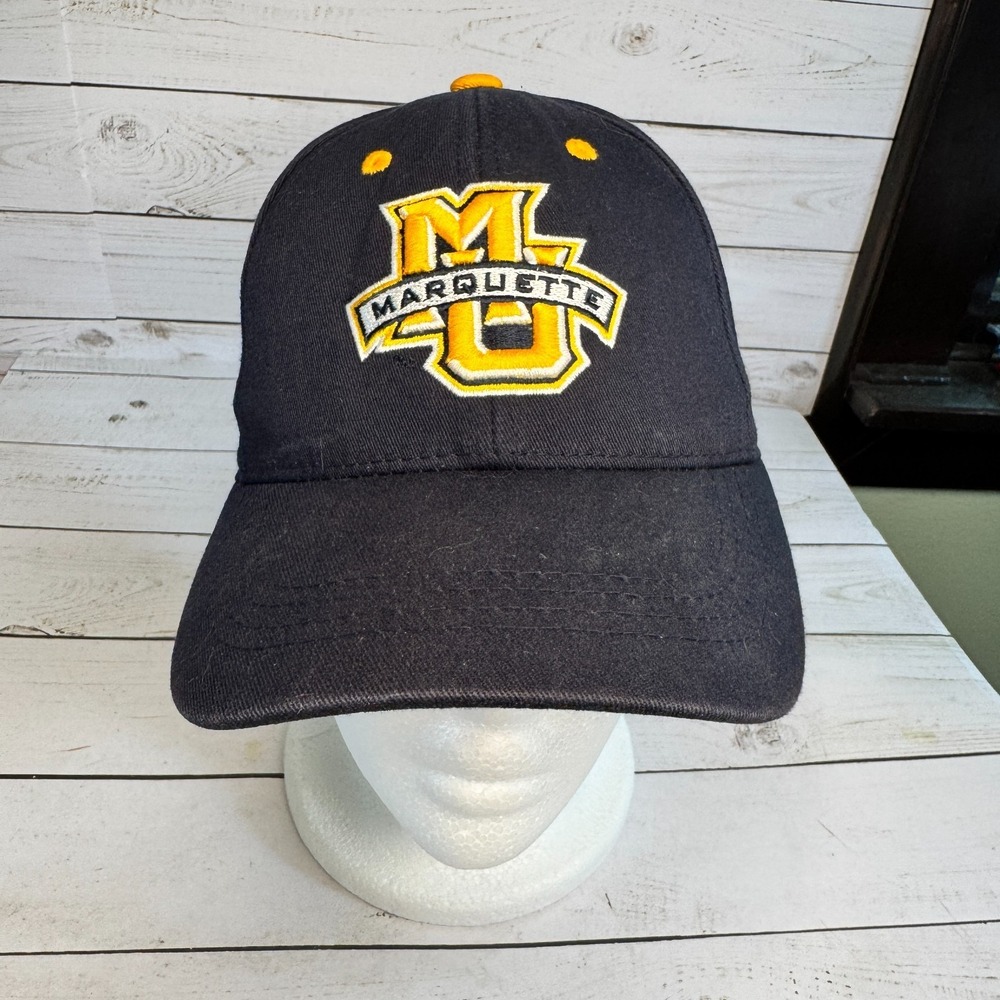 Top of the World The Rookie Marquette Golden Eagles Cap Men 6 1/2 to 6 7/8 Black